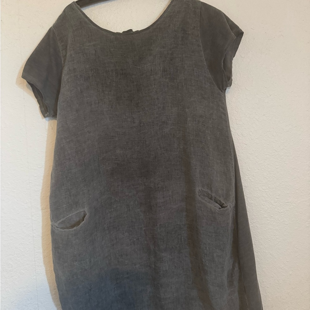 Chic Charcoal Dress